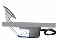 Voetpedaal voor bediening naafmotor