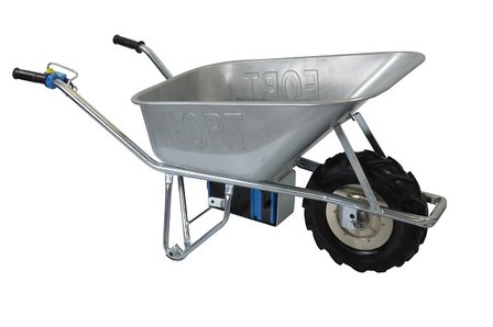 Electric wheelbarrow for universal use