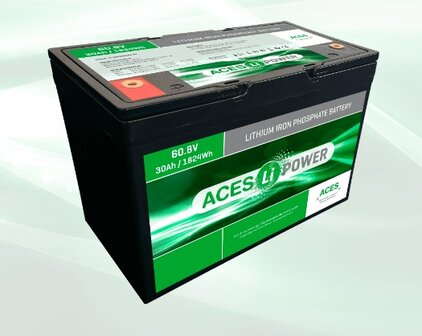 Aces Battery 60V 30A Lithium Iron Phosphate LiFePO4
