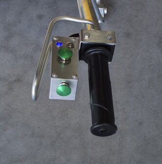 New Stainless Steel Throttle Lever for E-PowerBarrow wheelbarrows