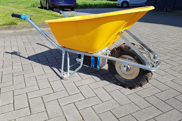 Electric wheelbarrow for Gardening and Landscaping